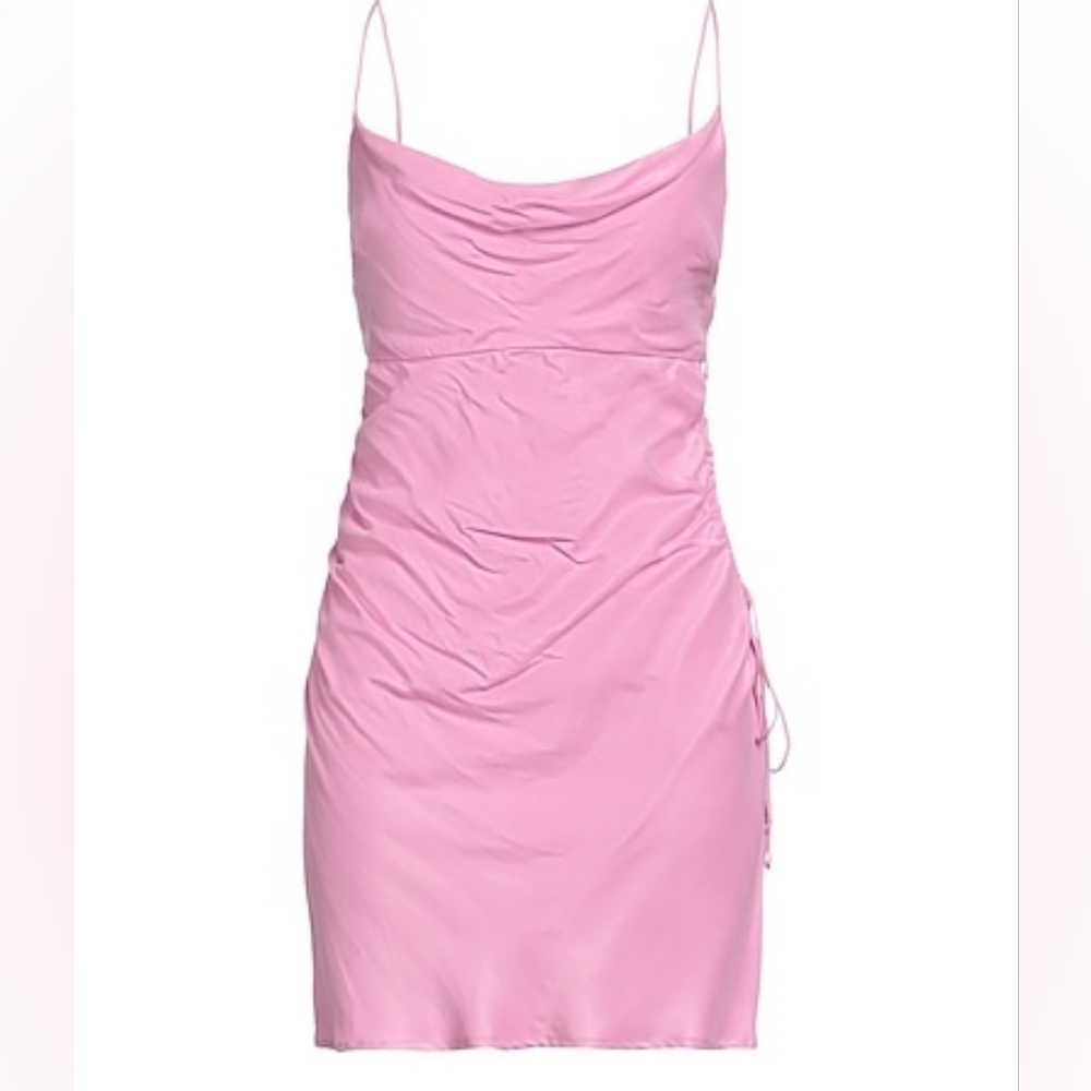 NWT For Love & Lemons Sz.Medium Kyra Pink Spaghetti Strap Dress